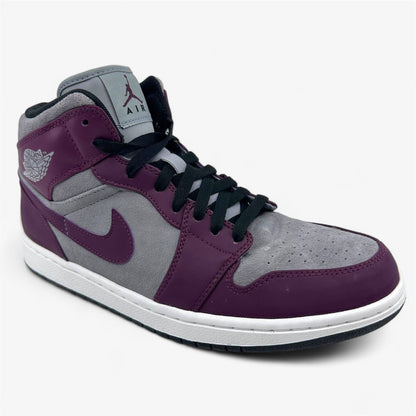 Jordan Air Jordan 1 Phat Bordeaux Stealth Black White Mens Size 10.5 Sneaker