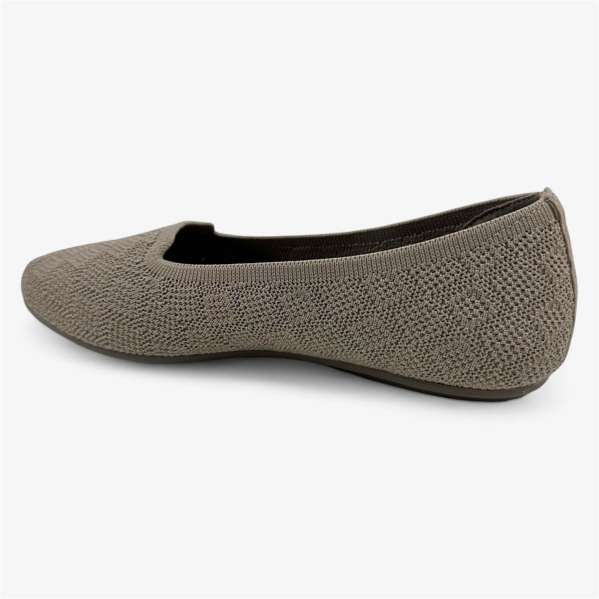 Skechers Cleo 2.0 Join Me Taupe Womens Flat Slip-On