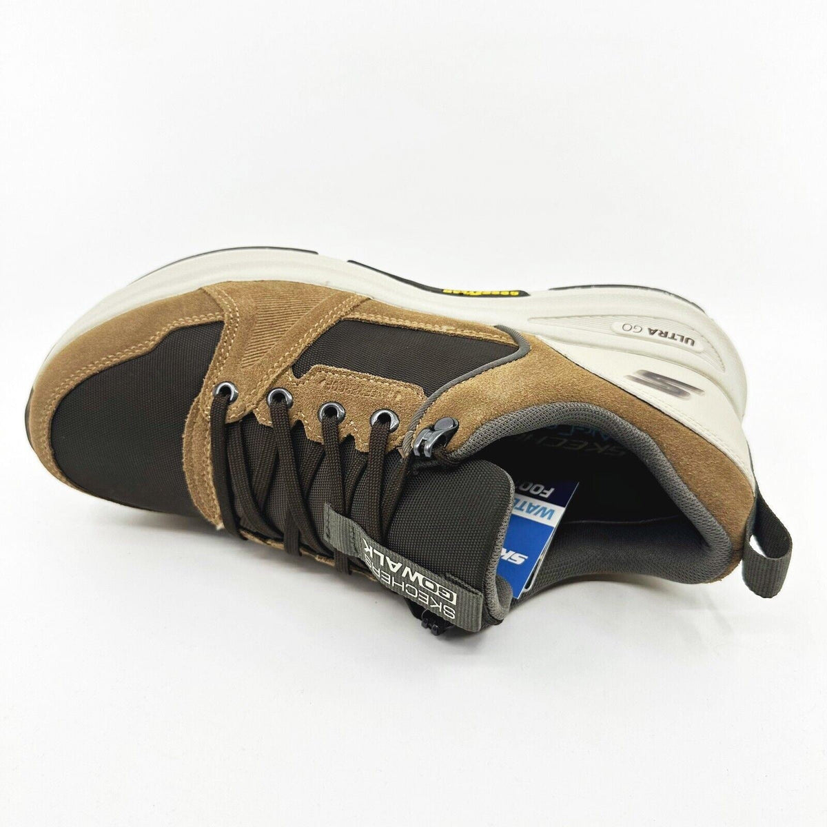 Skechers Go Walk Outdoor Massif Brown Tan Mens Athletic Sneakers