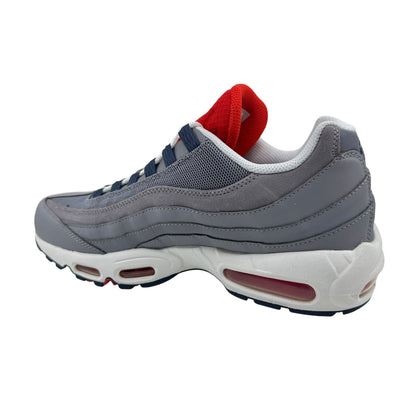 Nike Air Max 95 Cement Grey Thunder Blue Mens Athletic Sneaker