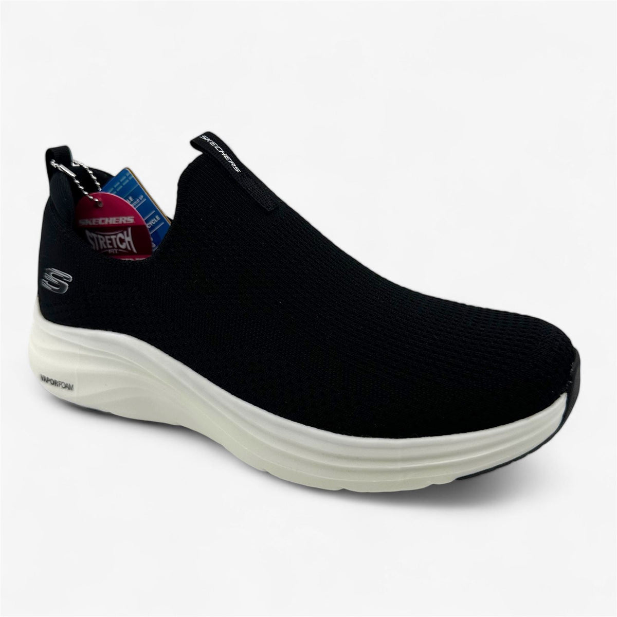 Skechers Vapor Foam True Classic Black Womens Athletic Sneaker