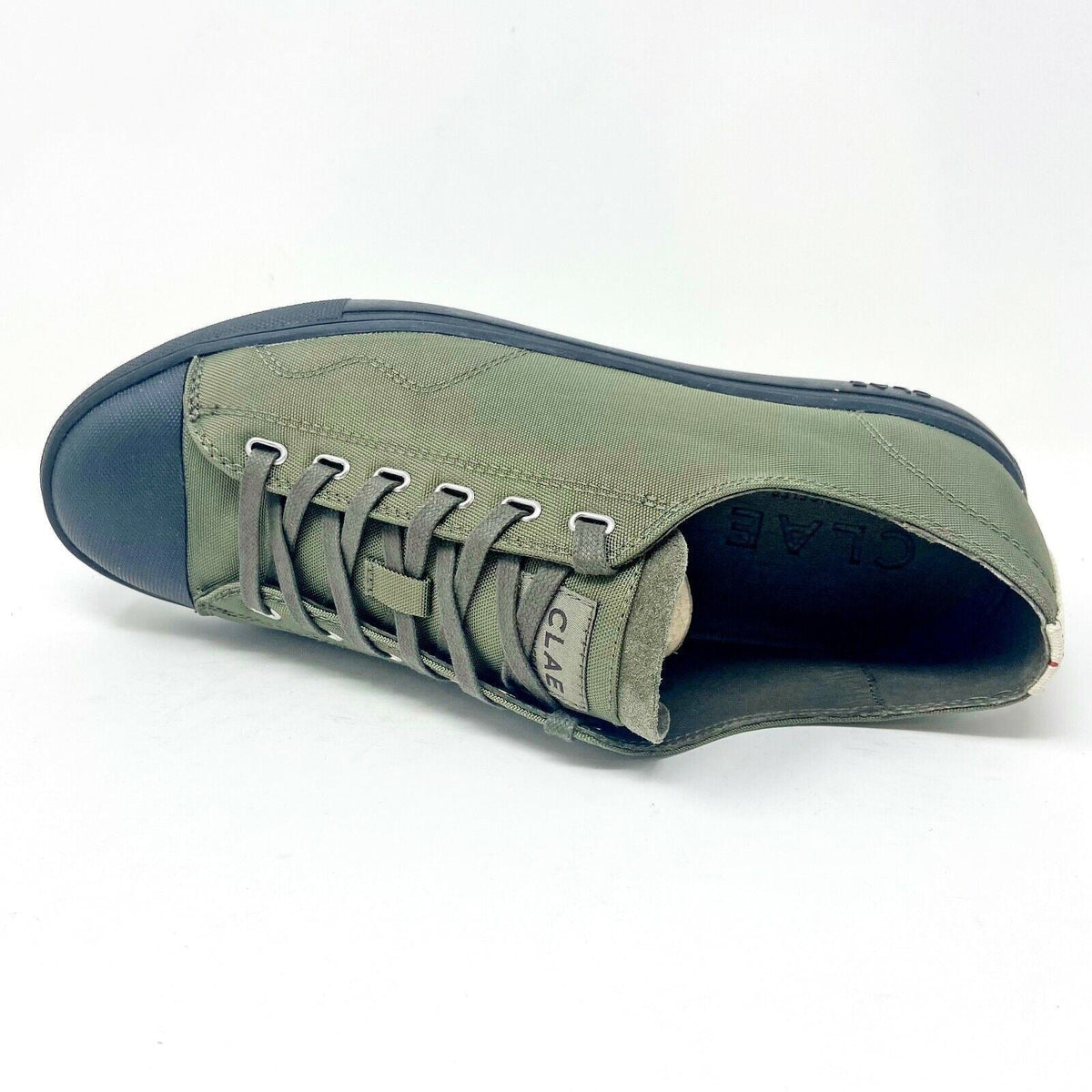 Clae Herbie Textile Hiking Green Ballistic Nylon Mens Premium Casual Sneakers