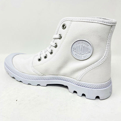 Palladium Pampa Hi Originale Triple White Womens Chukka Boots 75349 101