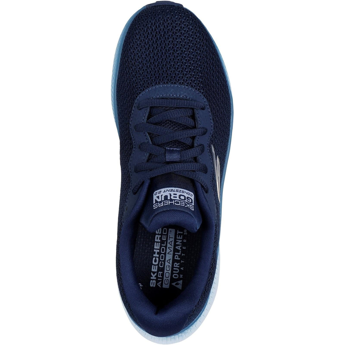 Women's Wide Fit Skechers 128621 Go Run Consistent 2.0 Fast Pace Trainers