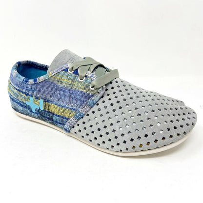 OTZ Shoes Jazz Batik High Rise Grey Womens Slip On  Shoes 94101 043