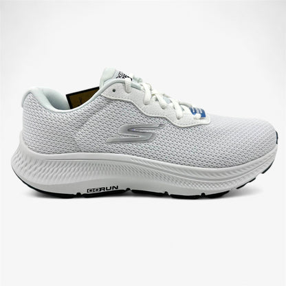 Skechers Go Run Consistent 2.0 Engaged White Black Womens Athletic Sneaker