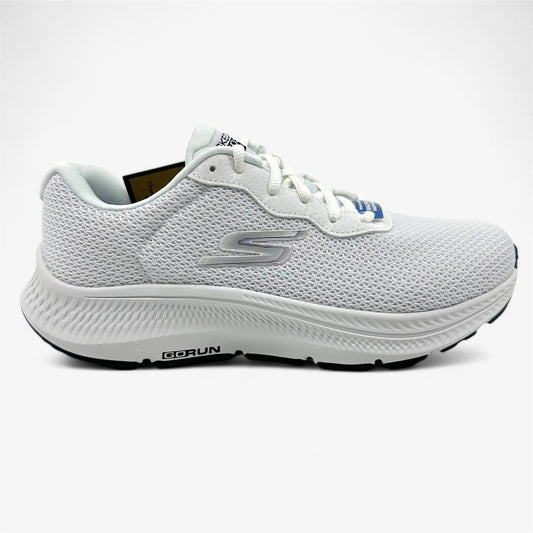 Skechers Go Run Consistent 2.0 Engaged White Black Womens Athletic Sneaker