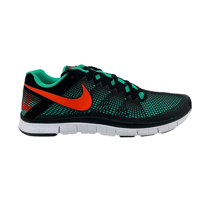 Nike Free Trainer 3.0 Atomic Teal Team Orange Black Mens Athletic Sneaker