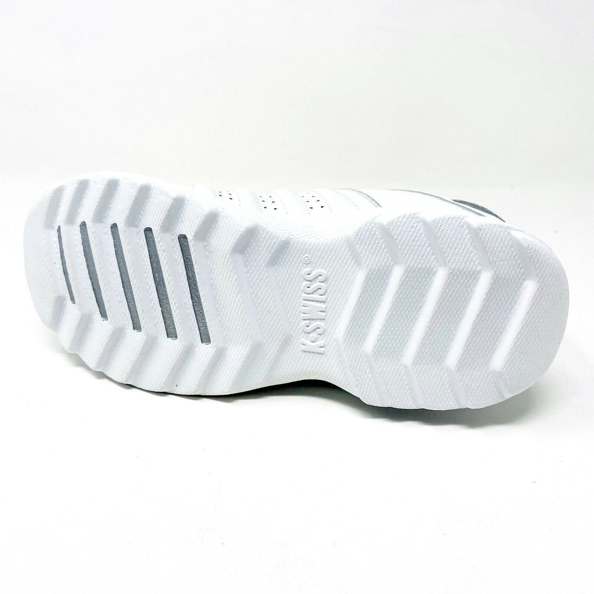 K-Swiss Darwell White Platinum Child Kids Casual Sneakers 5742147