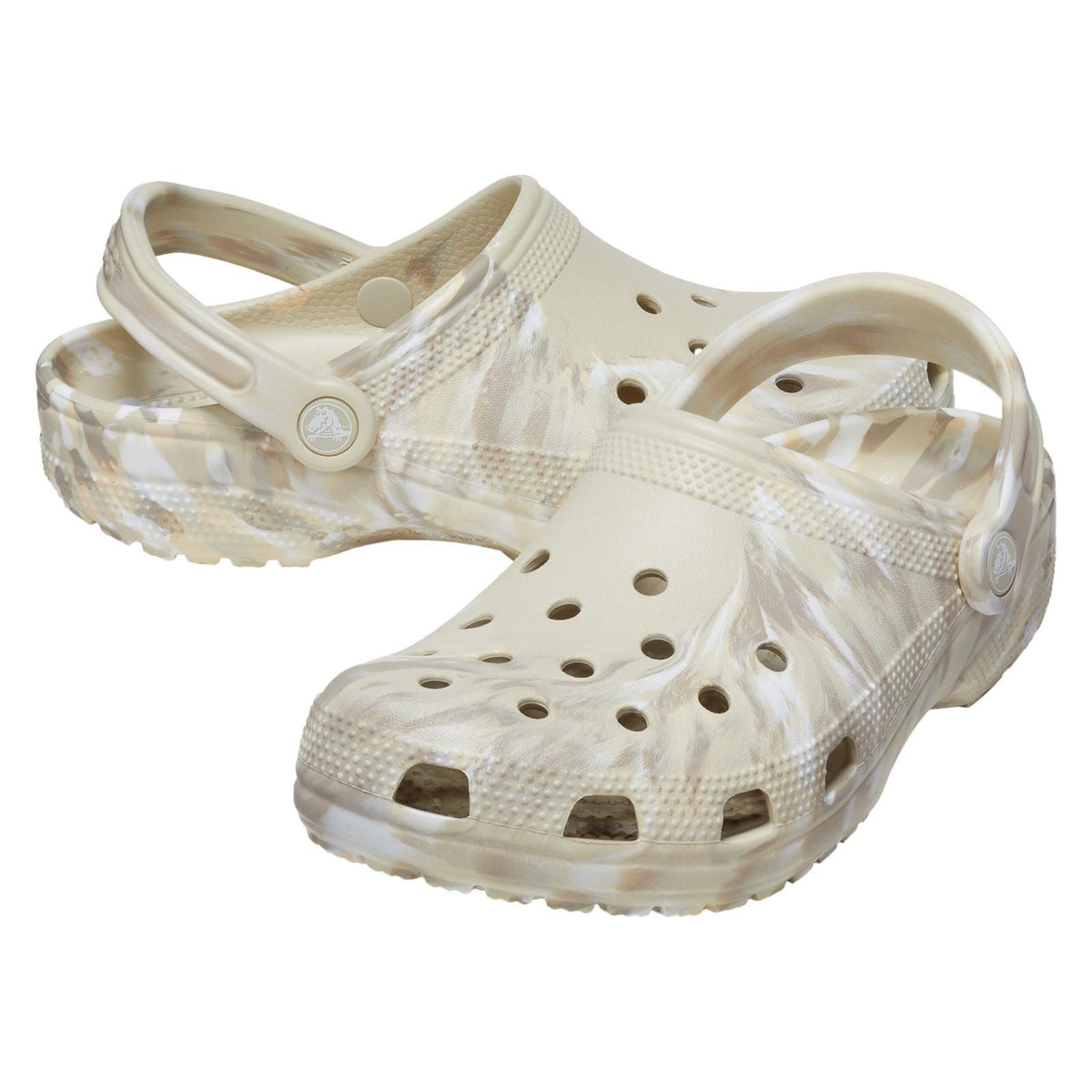 Women's Crocs 206867 Classic Marbled Clog Sandals