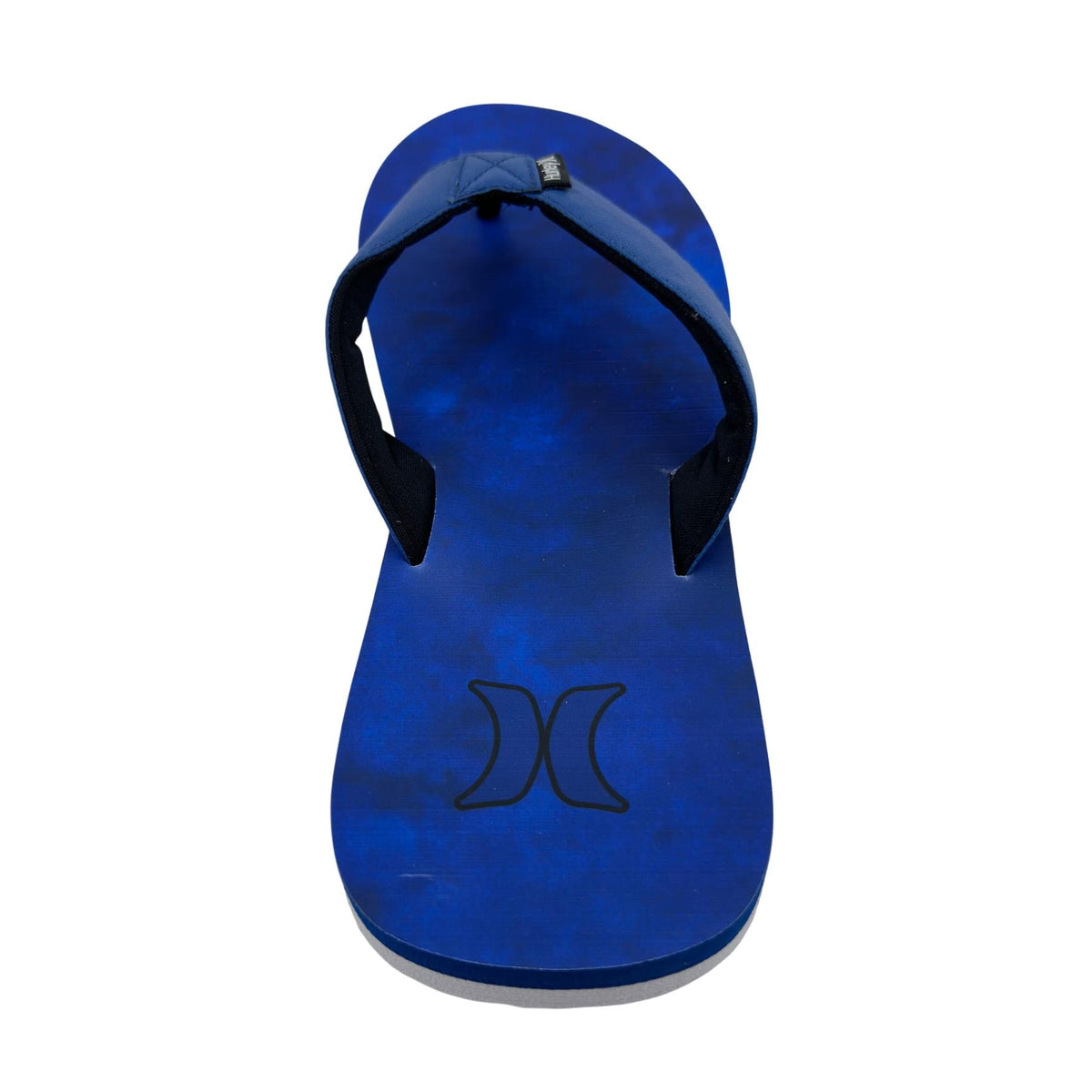 Hurley Logo Blue Combo White Mens Sandal Pool Beach Flip Flop