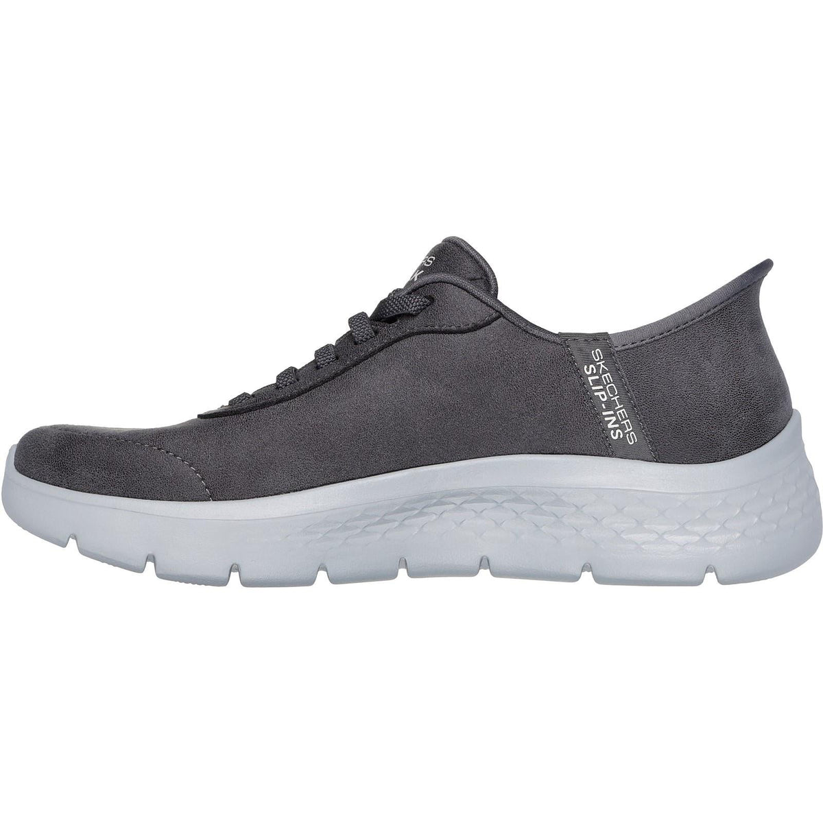 Women's Wide Fit Skechers 124837 Slip-ins Go Walk Flex Mali Trainers