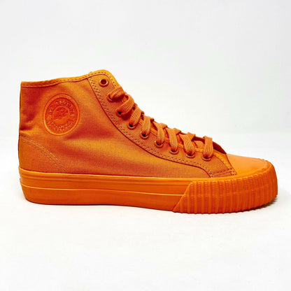 PF Flyer Center Hi Reis Orange Womens Retro Casual Sneakers PM12OH3M