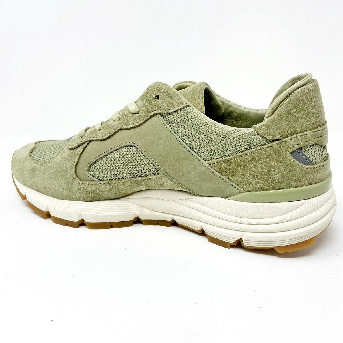 Clae Edwin Aloe Green Vibram Mens Premium Casual Sneakers