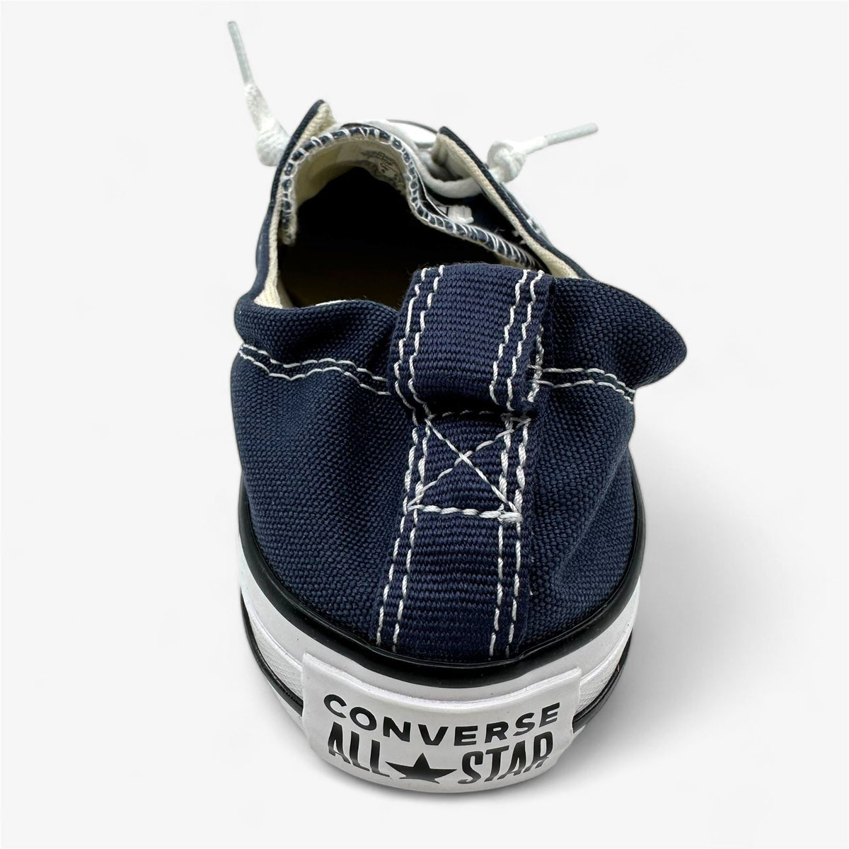 Converse CT Shoreline Slip Athletic Navy Womens Athletic Sneaker