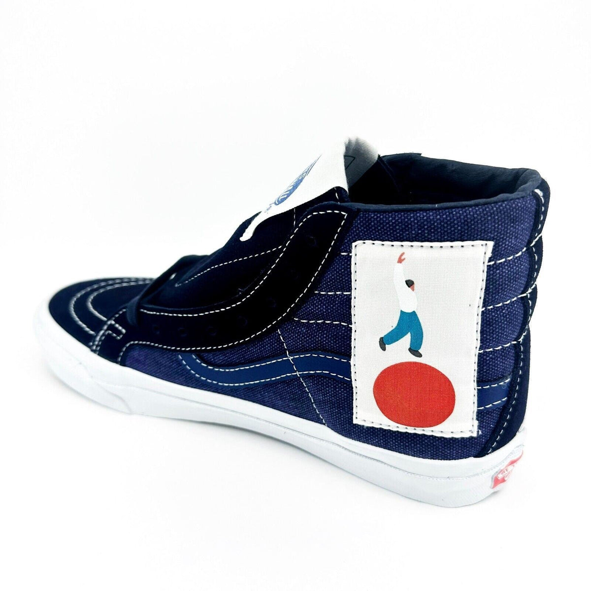 Vans Vault x Geoff McFetridge OG Sk8 Hi LX (GM) Freetime Navy Mens Shoes