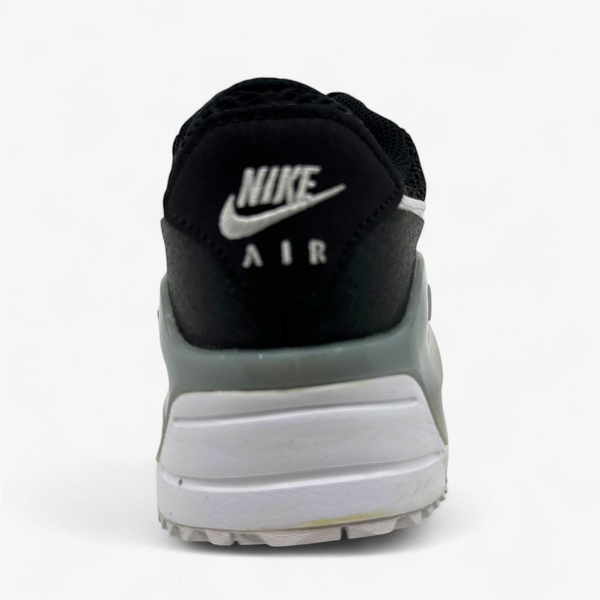 Nike Air Max System Black White Wolf Grey Mens Size 7.5 Athletic Sneaker