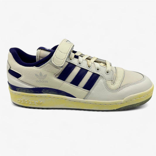 Adidas Forum 84 Low AEC Vintage White Purple Mens Size 10.5 Athletic Sneaker