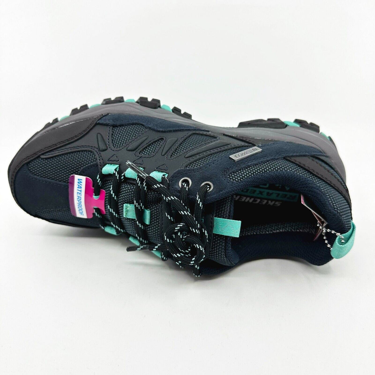 Skechers Outdoor Selmen West Highland Navy Teal Womens Waterproof Boots