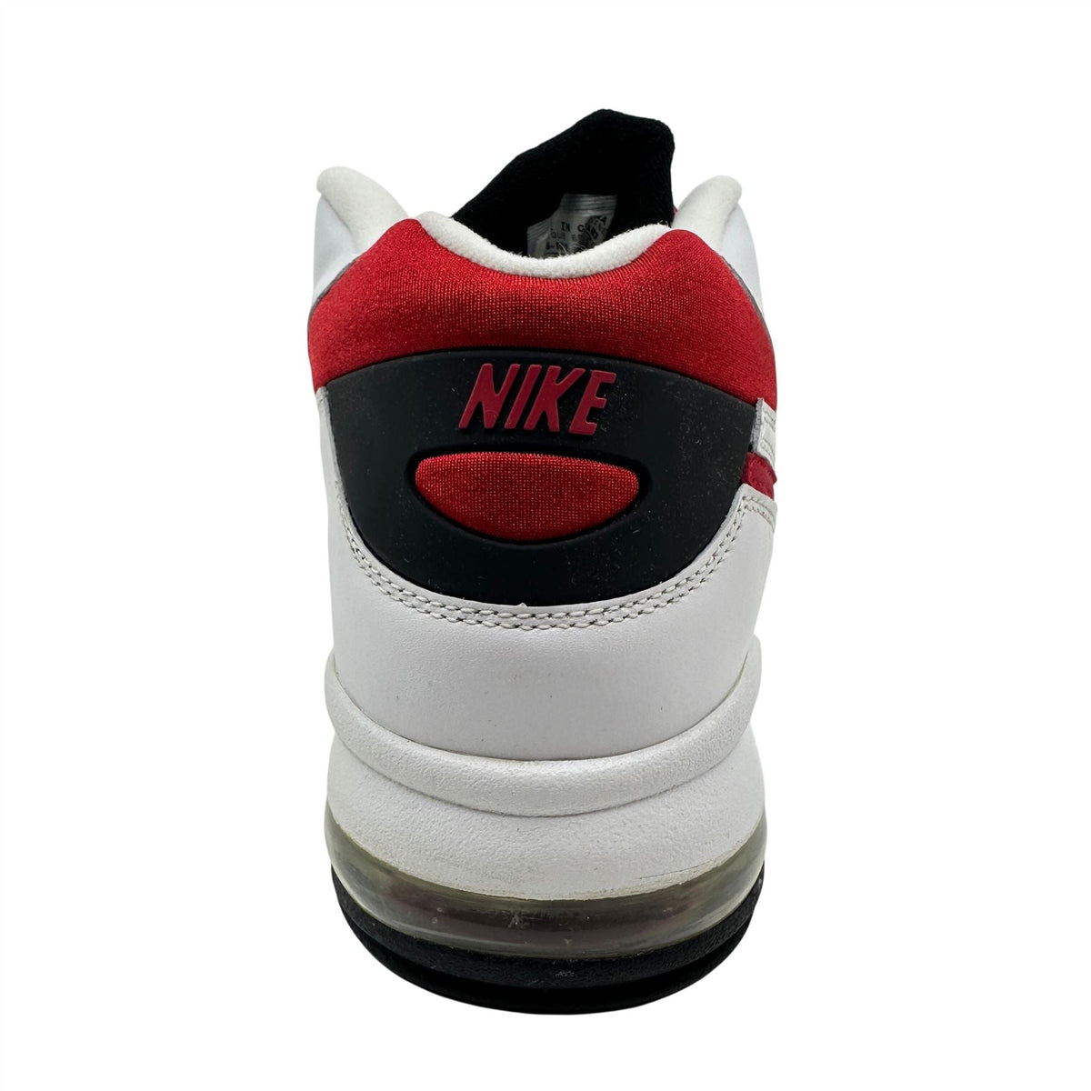 Nike Air Force Max White Univserity Red Black Mens Athletic Sneaker