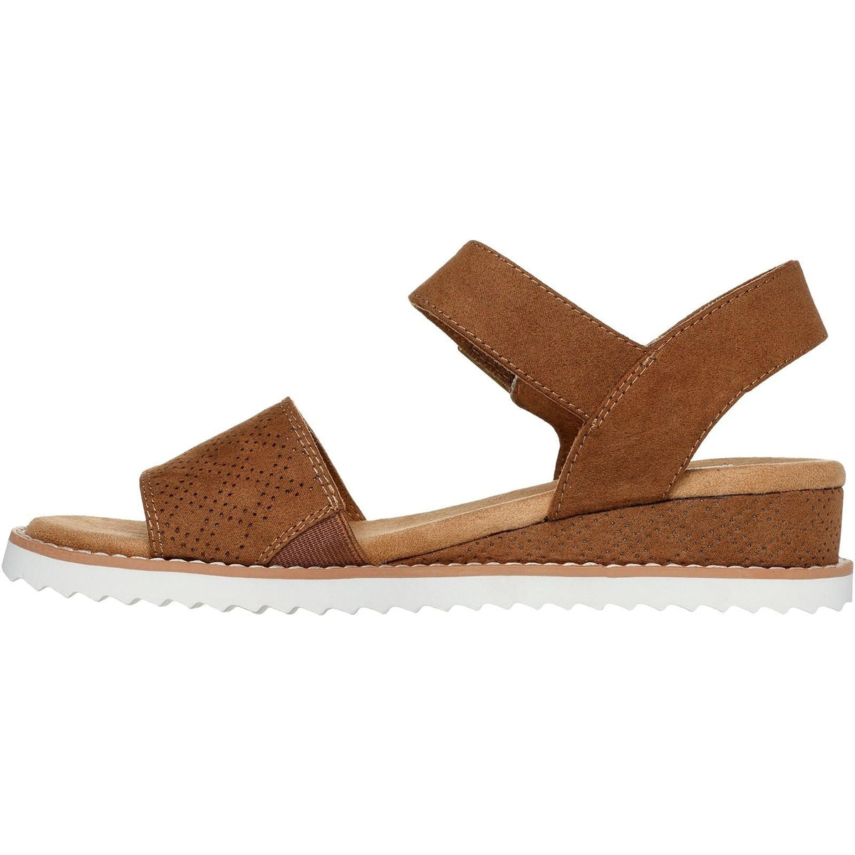 Women's Wide Fit Skechers 114147 Bobs Desert Kiss Serendipitous Sandals