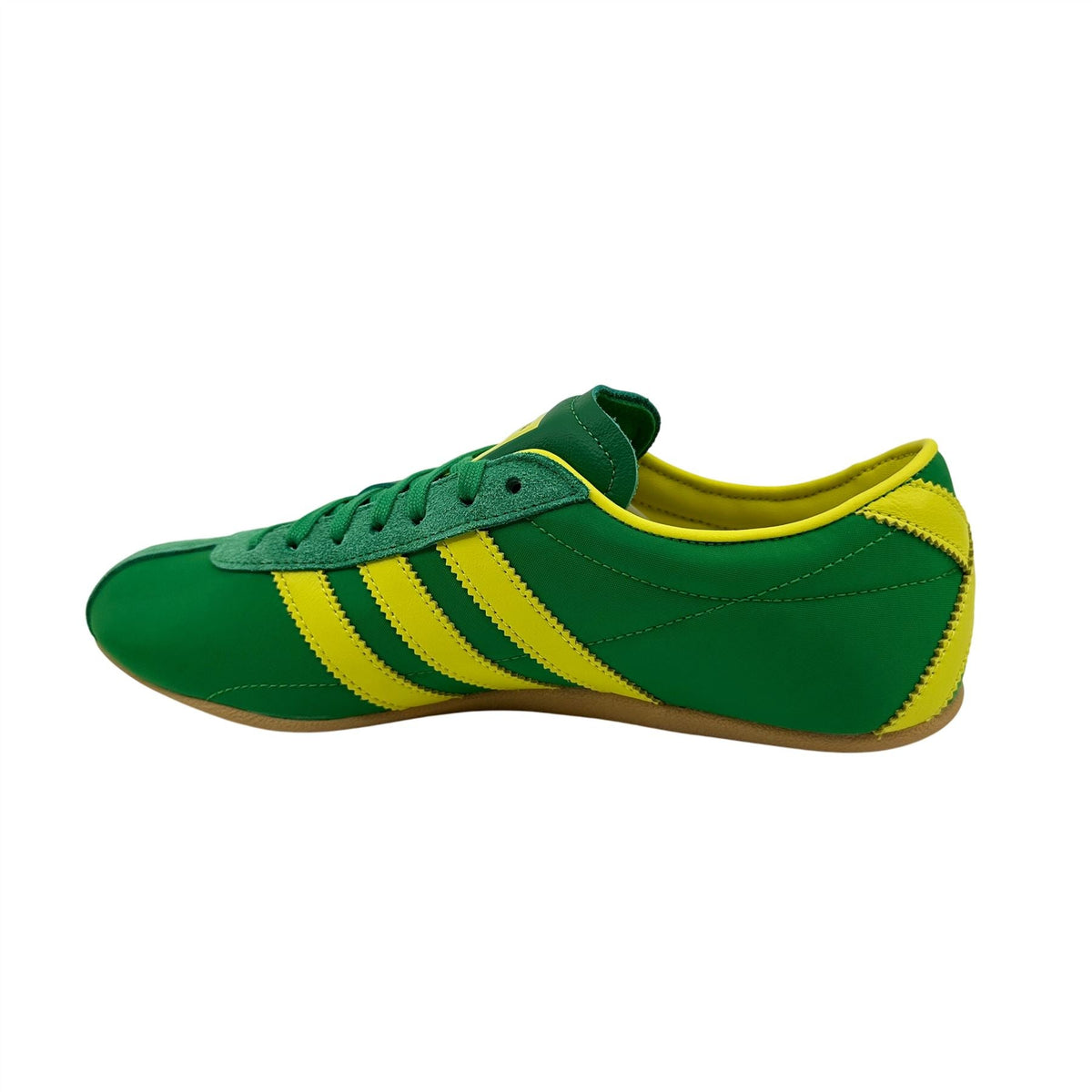 Adidas Tokyo Green Pure Sulfur Gold Womens Athletic Sneaker