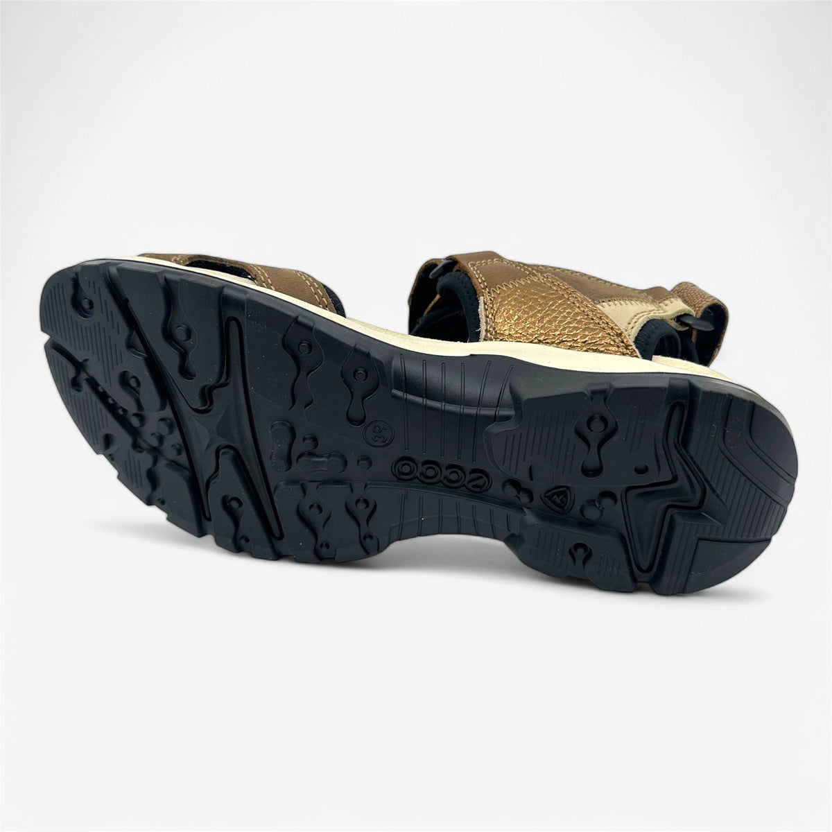 ECCO Offroad Cashmere Brown Womens Sandal Strappy