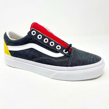 Vans Old Skool (Vans Coastal) Black True White Womens Size 6 Casual Sneakers