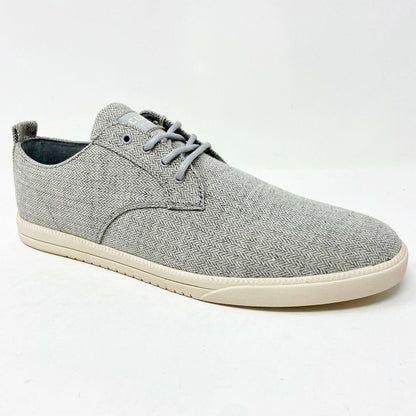 Clae Ellington Textile Gravel Herringbone Mens Premium Casual Sneakers