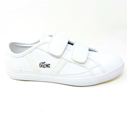 Lacoste Sideline 120 2 CUC Synthetic Off White Kids Casual Shoes