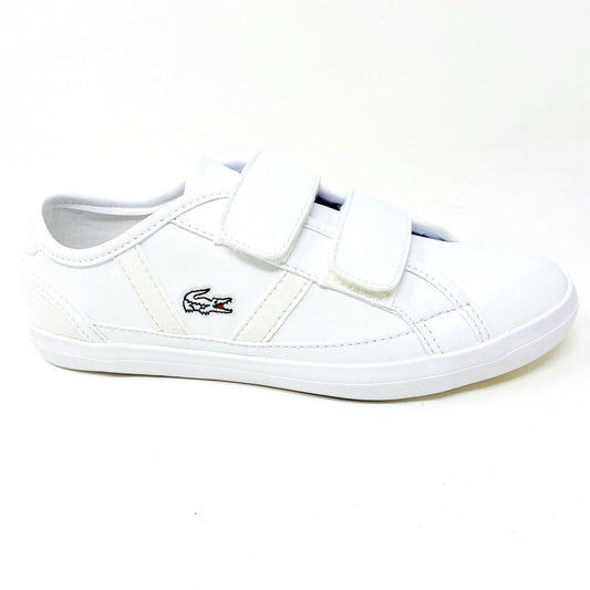 Lacoste Sideline 120 2 CUC Synthetic Off White Kids Casual Shoes
