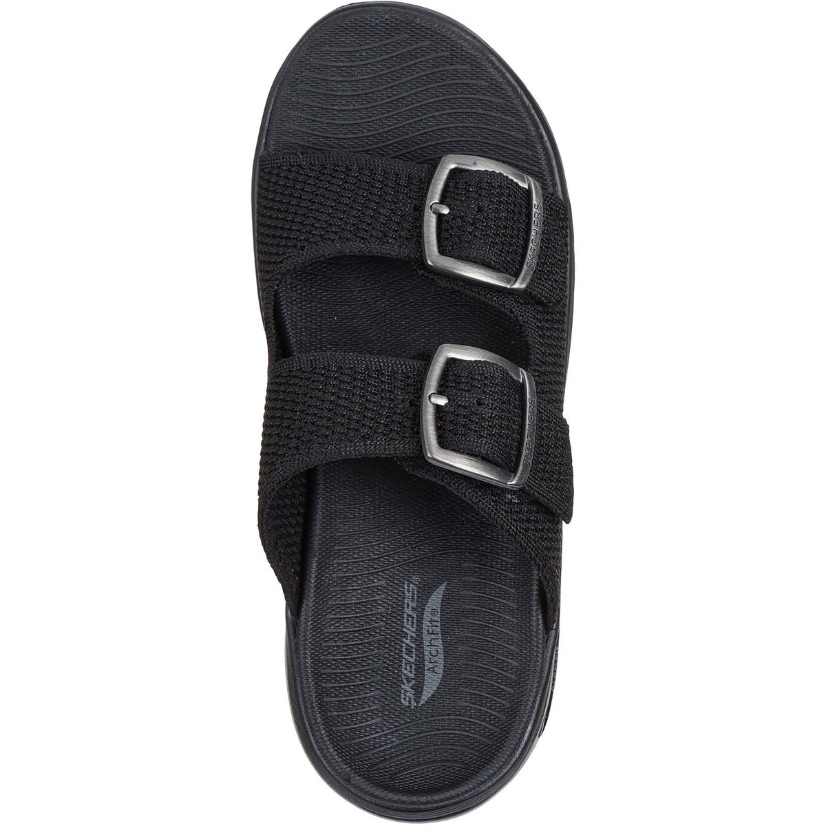 Women's Wide Fit Skechers Go Walk Arch Fit 2.0 Destined Sandals