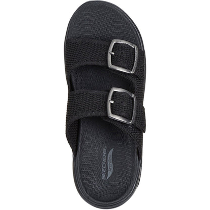 Women's Wide Fit Skechers Go Walk Arch Fit 2.0 Destined Sandals