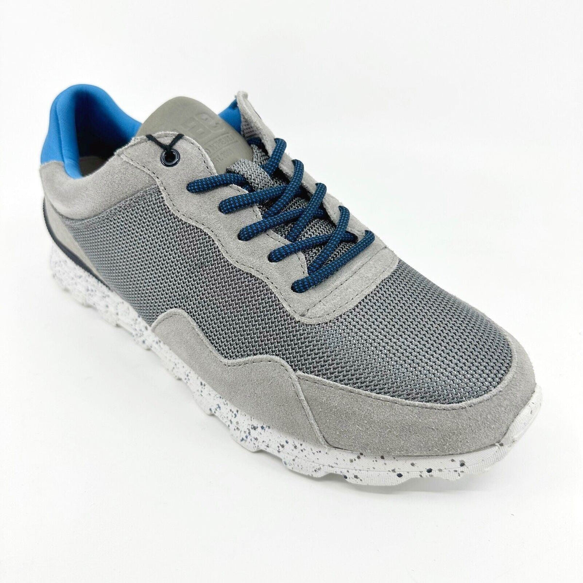 Clae Hoffman Concrete Suede Mesh Gray Mens Size 8.5 Premium Sneakers
