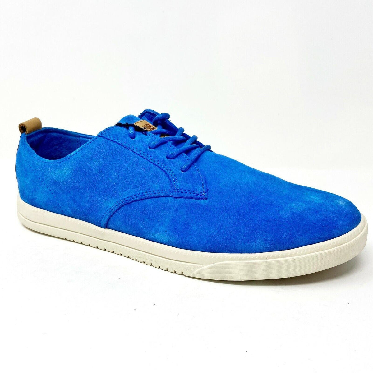 Clae Ellington Royal Blue Suede Mens Size 9.5 Premium Casual Sneakers