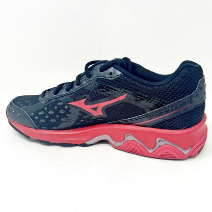 Mizuno Wave Unite 2 Black Red Mens Baseball Training Athletic Shoes