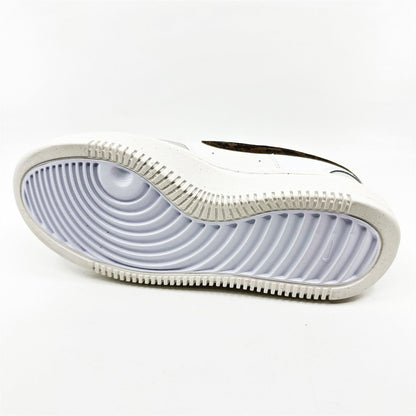 Nike Court Vision Alta White Archeo Brown Light Bone Womens Athletic Sneaker