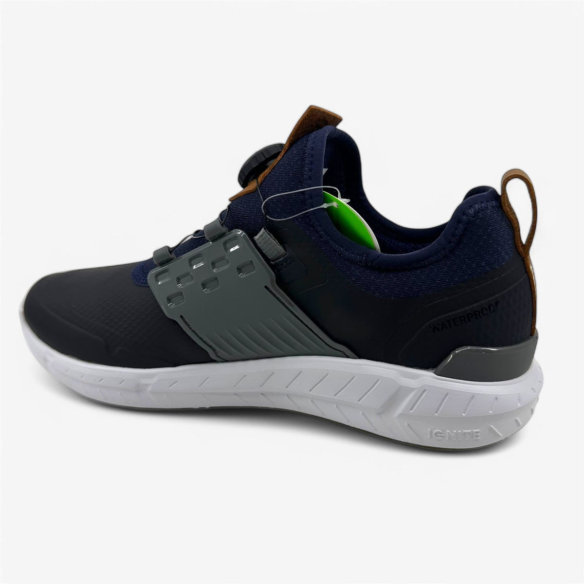 PUMA Ignite Articulate Disc Peacoat Silver Shade Mens Waterproof Golf Shoes