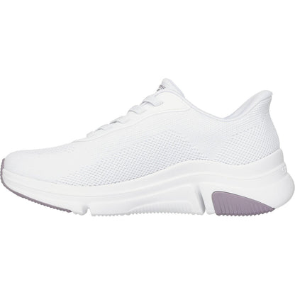 Women's Wide Fit Skechers 117587 Slip-ins Bobs Sport Sparrow Flex Trainers