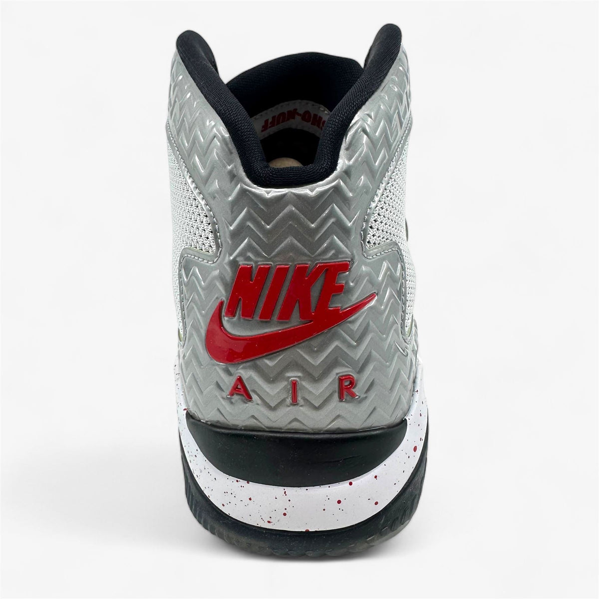 Jordan Air Jordan Spike Forty PE White Fire Red Black Mens Athletic Sneaker