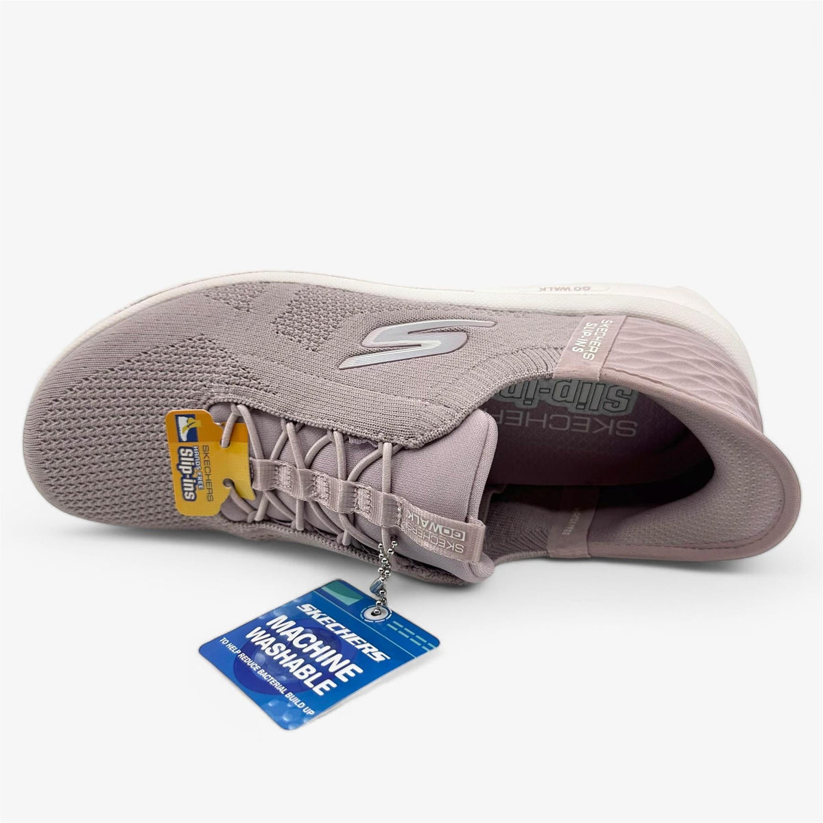 Skechers Go Walk Travel Milan Mauve Womens Athletic Sneaker
