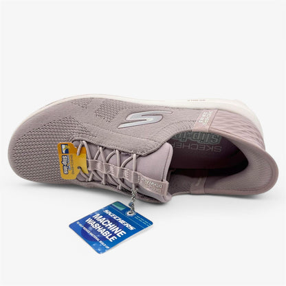 Skechers Go Walk Travel Milan Mauve Womens Athletic Sneaker