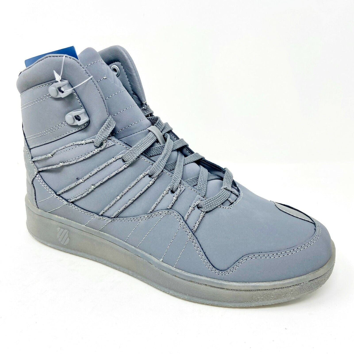 K-Swiss Volley Mid P Steel Gray Ice Mens Size 8 Sneakers 03649 082