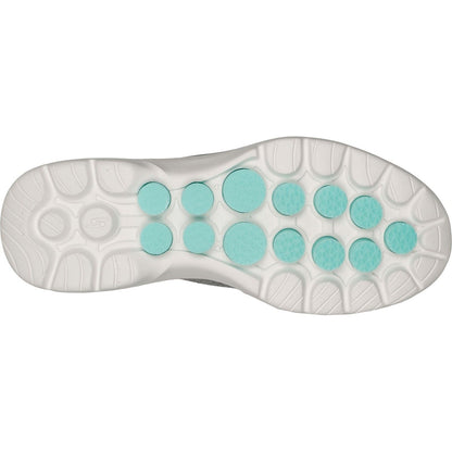 Women's Wide Fit Skechers 124569 Slip-ins GO WALK 6 Fabulous View Trainers - Grey