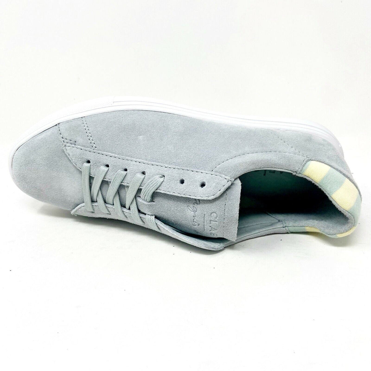 Clae Bradley Skygray Mens Size 6.5 Premium Casual Sneakers