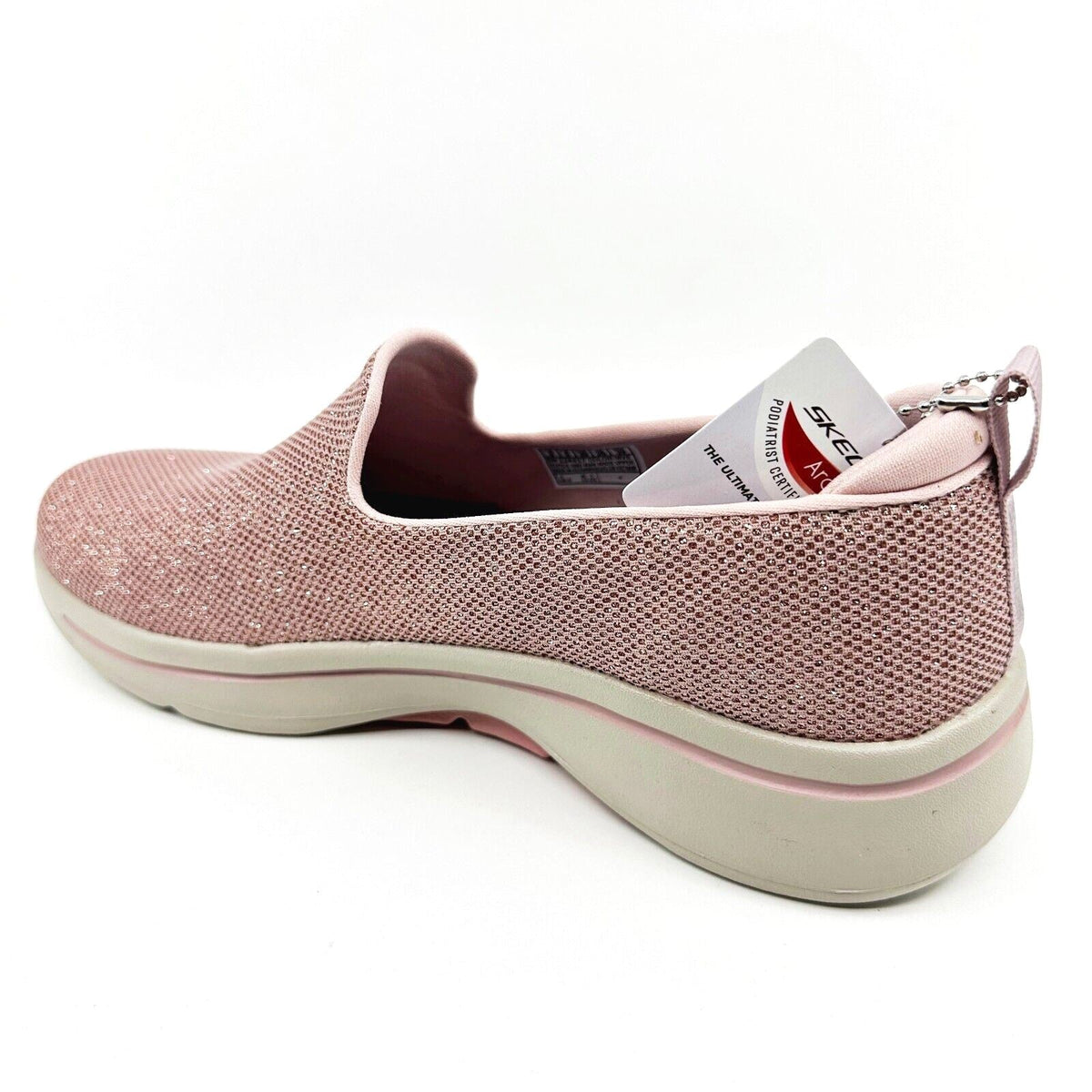 Skechers Go Walk Arch Fit Vividly Mauve Womens Size 9 Slip On Shoes