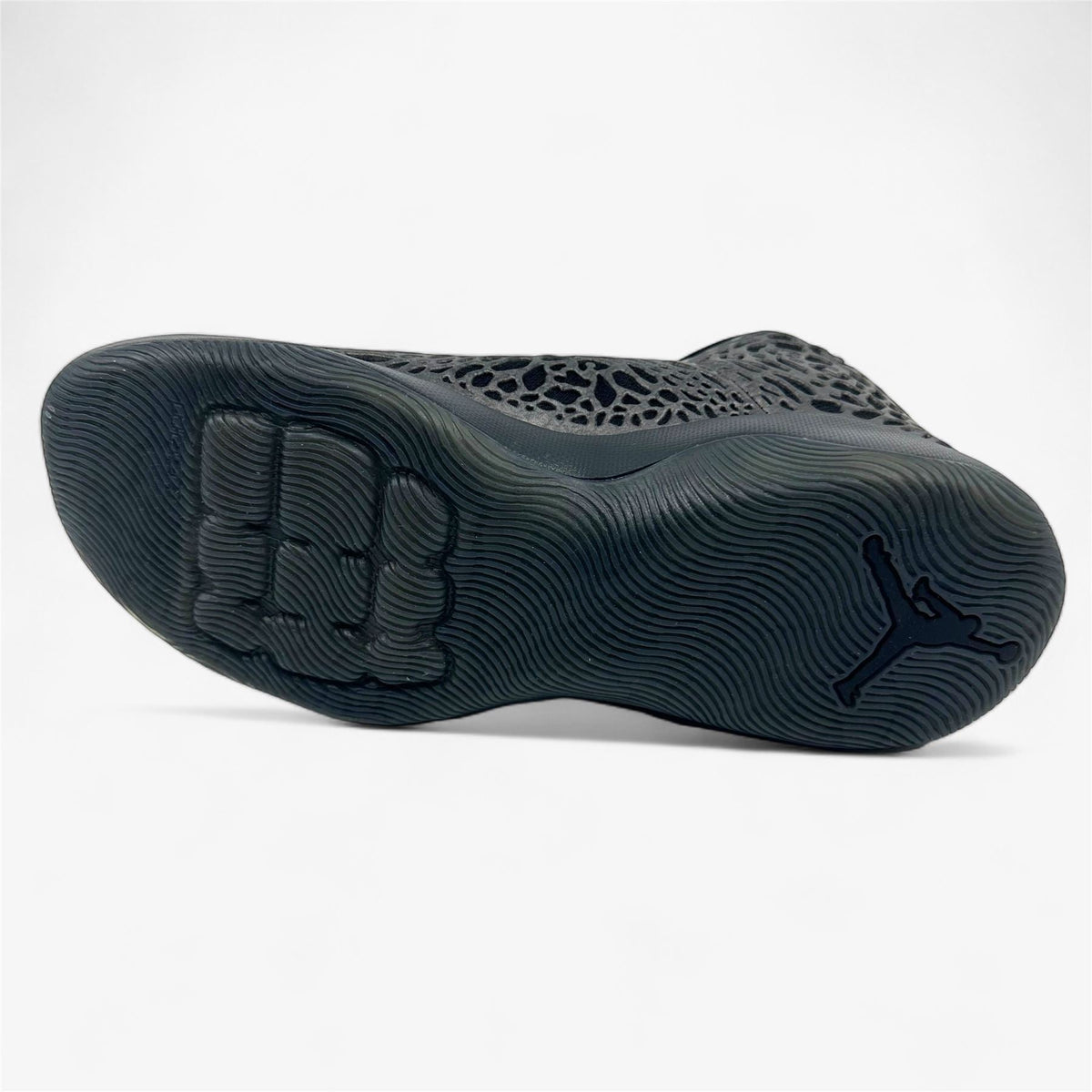 Jordan Ultra.Fly Black Metallic Hermatite Dark Grey Mens Athletic Sneaker