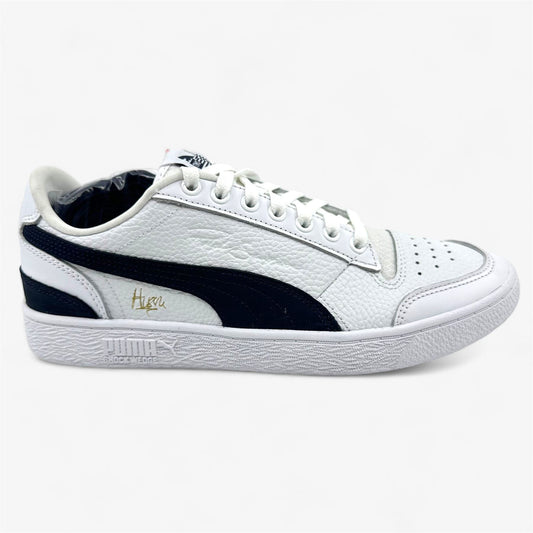 PUMA Ralph Sampson x Hussle Way White Peacoat Mens Athletic TMC Sneaker