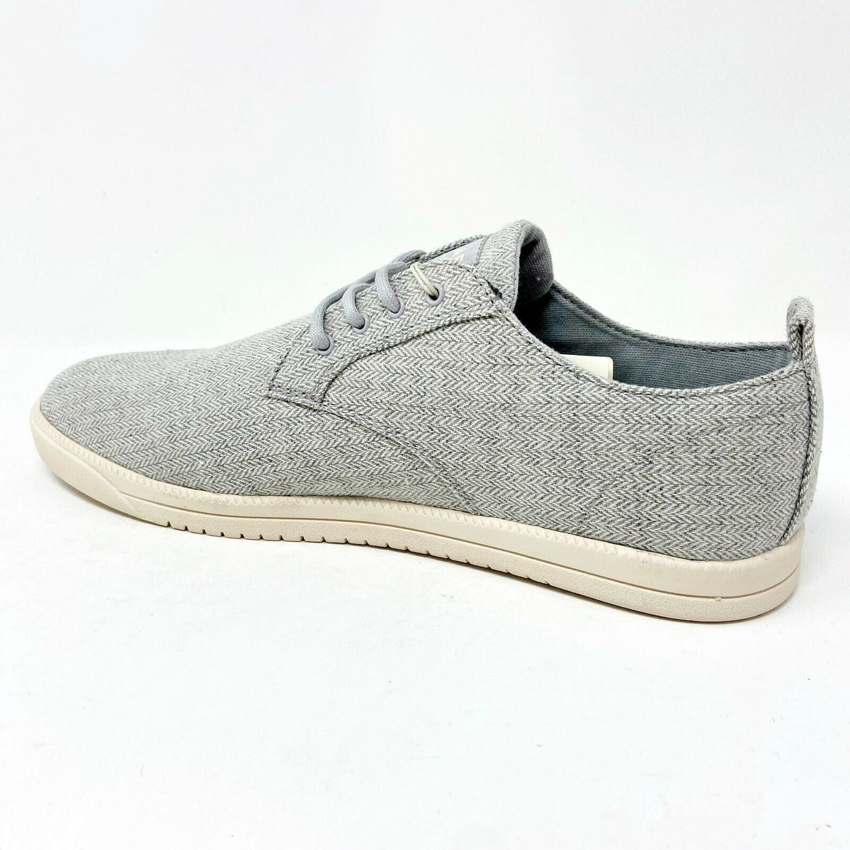 Clae Ellington Textile Gravel Herringbone Mens Premium Casual Sneakers