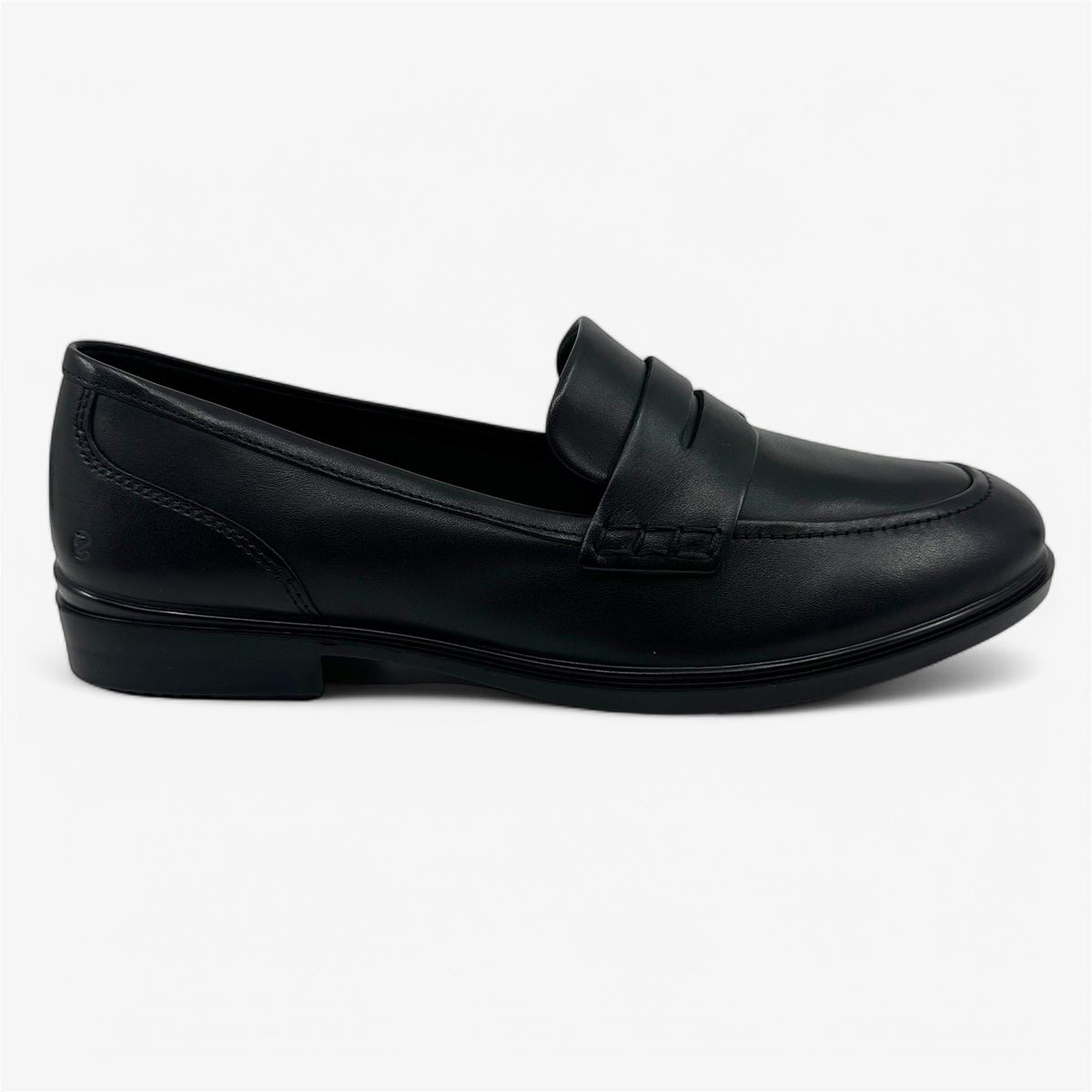 ECCO Dress Classic 15 Black Womens Casual Loafer